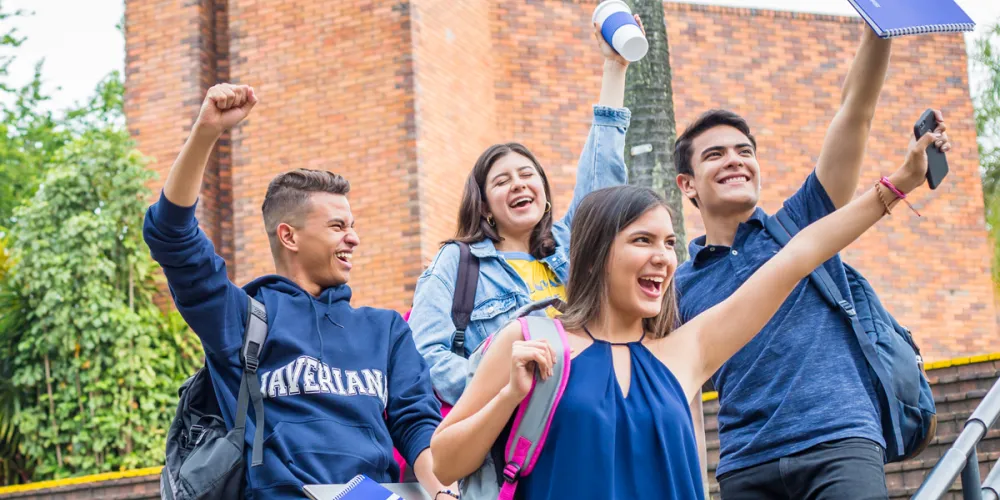 Estudiantes de Administración de Empresas de la Javeriana Cali