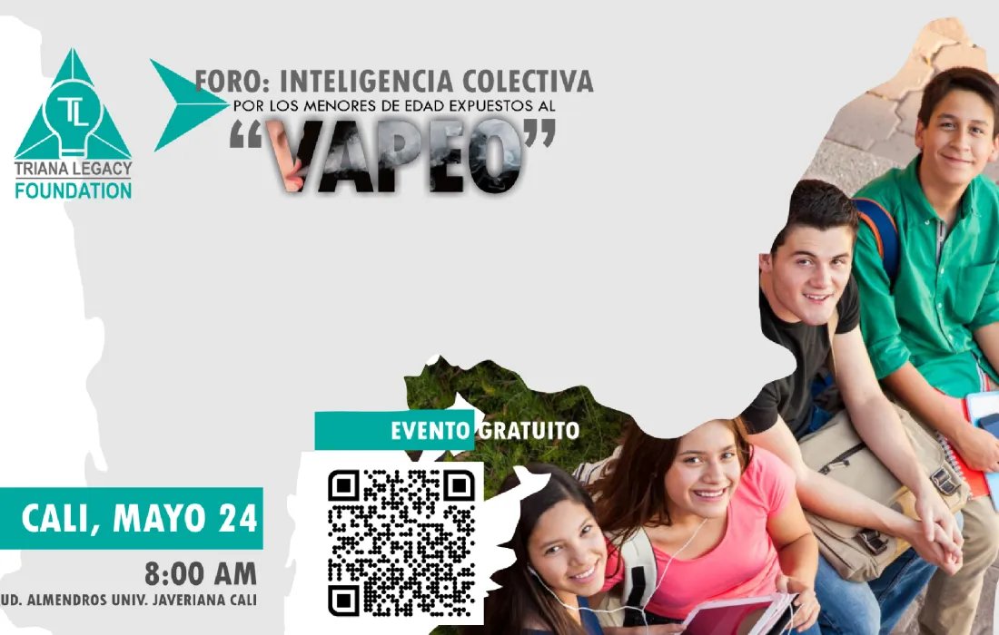 Foro: Inteligencia colectiva por los menores de edad expuestos al vapeo