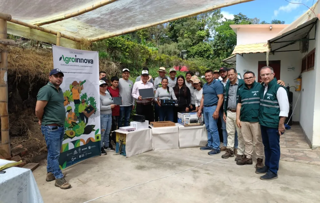 groInnova promueve el uso de tecnologías en pequeños y medianos productores de aguacate Hass, lima ácida Tahití y plátano en el suroccidente del país. groInnova promueve el uso de tecnologías en pequeños y medianos productores de aguacate Hass, lima ácida Tahití y plátano en el suroccidente del país.