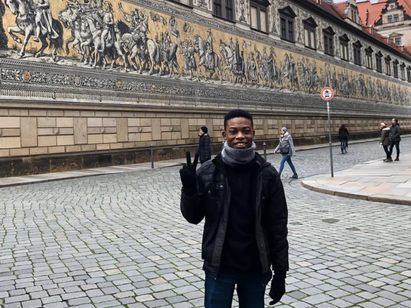 Jhonatan Torres Riascos, estudiante de Ingeniería Civil