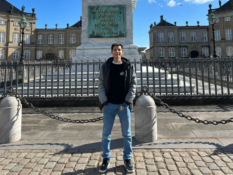 Emilio Ríos, estudiante de Negocios Internacionales.